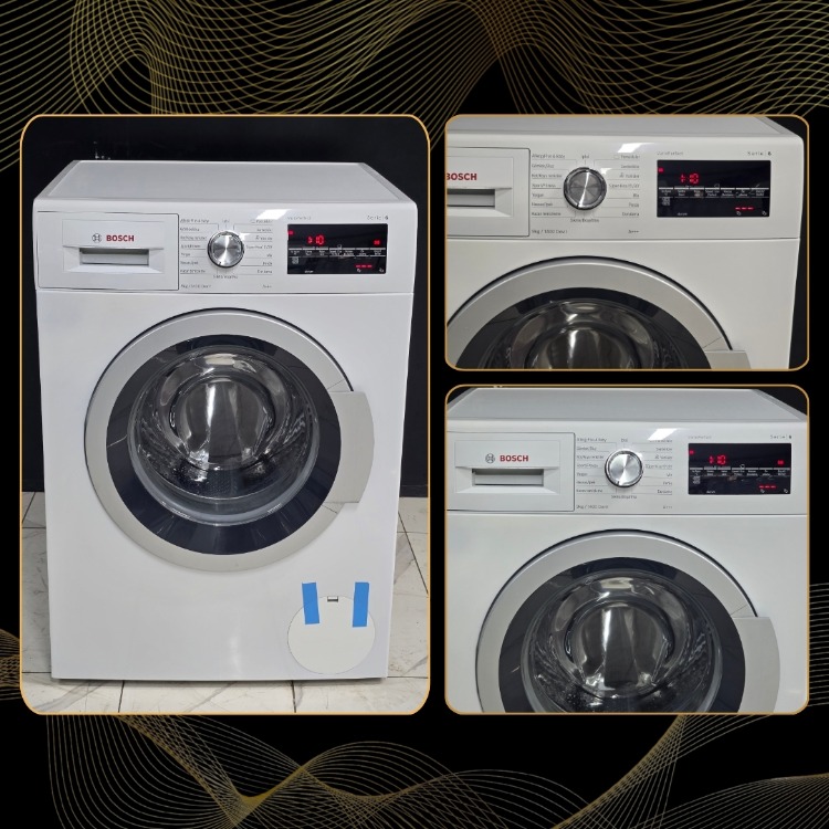 SIFIRLANMIŞ BOSCH SERİ6 9 KG 1400 DEVİR ÇAMAŞIR MAKİNESİ