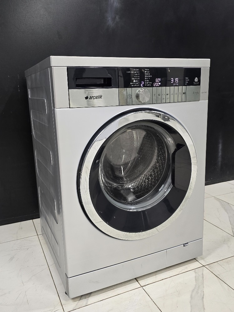 ARÇELİK 8124 CMKS GRİ 8 KG 1200 DEVİR ÇAMAŞIR MAKİNESİ