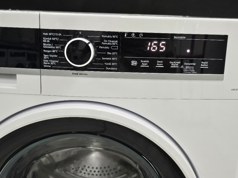 SIFIRLANMIŞ VESTEL 8 KG 1000 DEVİR ÇAMAŞIR MAKİNESİ