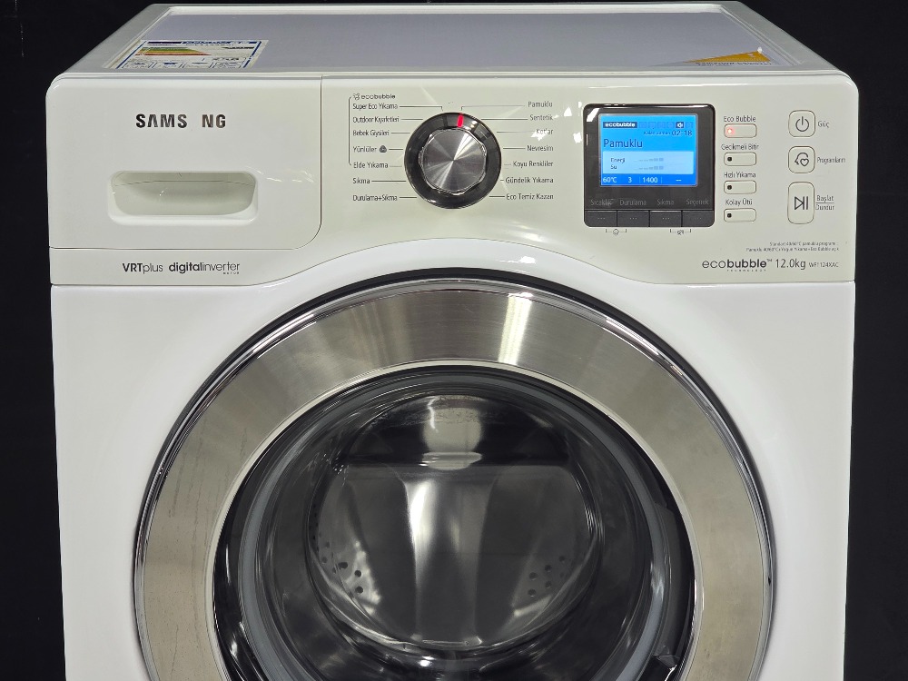 SAMSUNG ECO BUBBLE 12 KG 1400 DEVİR ÇAMAŞIR MAKİNESİ