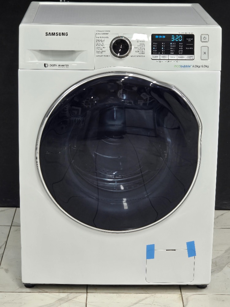 SIFIRLANMIŞ SAMSUNG ECO BUBBLE 8/6 KG KURUTMALI ÇAMAŞIR MAKİNESİ