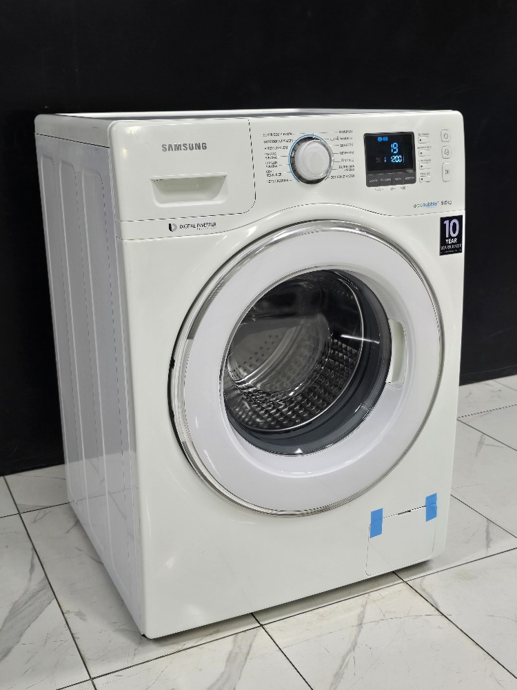 SIFIRLANMIŞ SAMSUNG ECO BUBBLE 9 KG 1200 DEVİR ÇAMAŞIR MAKİNESİ