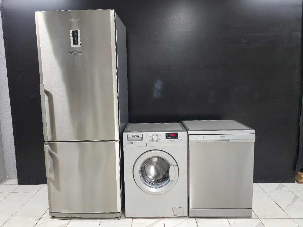 ARÇELİK INOX 3'LÜ BEYAZ EŞYA SETİ