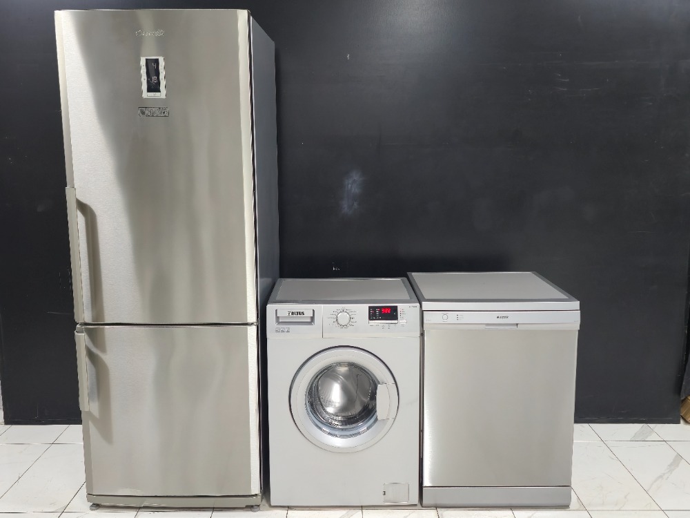 ARÇELİK INOX 3'LÜ BEYAZ EŞYA SETİ