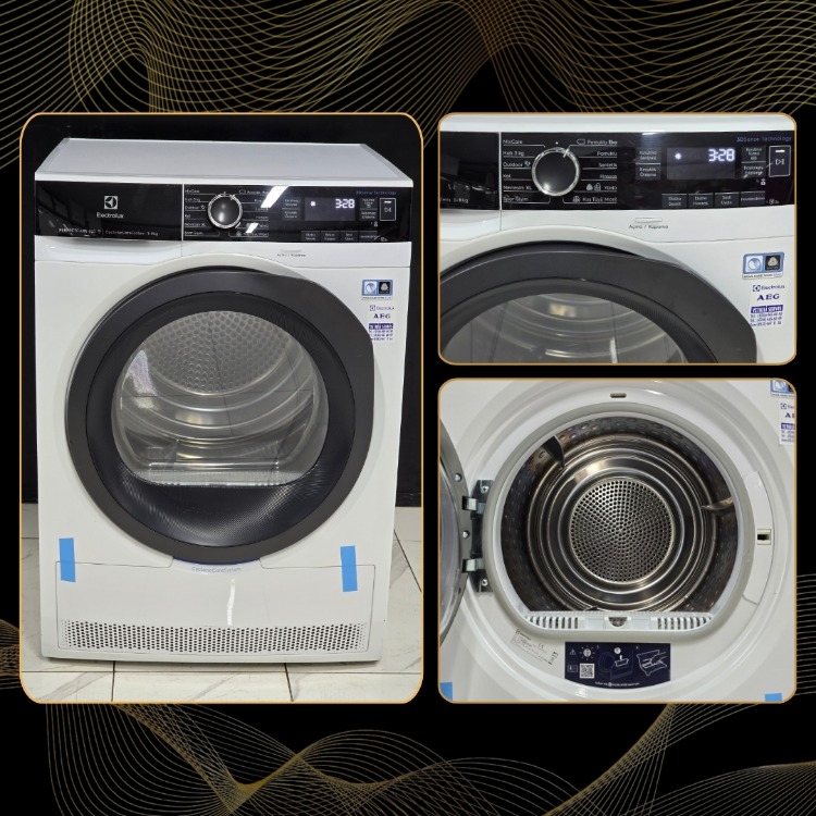 SIFIRLANMIŞ ELEKTROLUX 9 KG KURUTMA MAKİNESİ