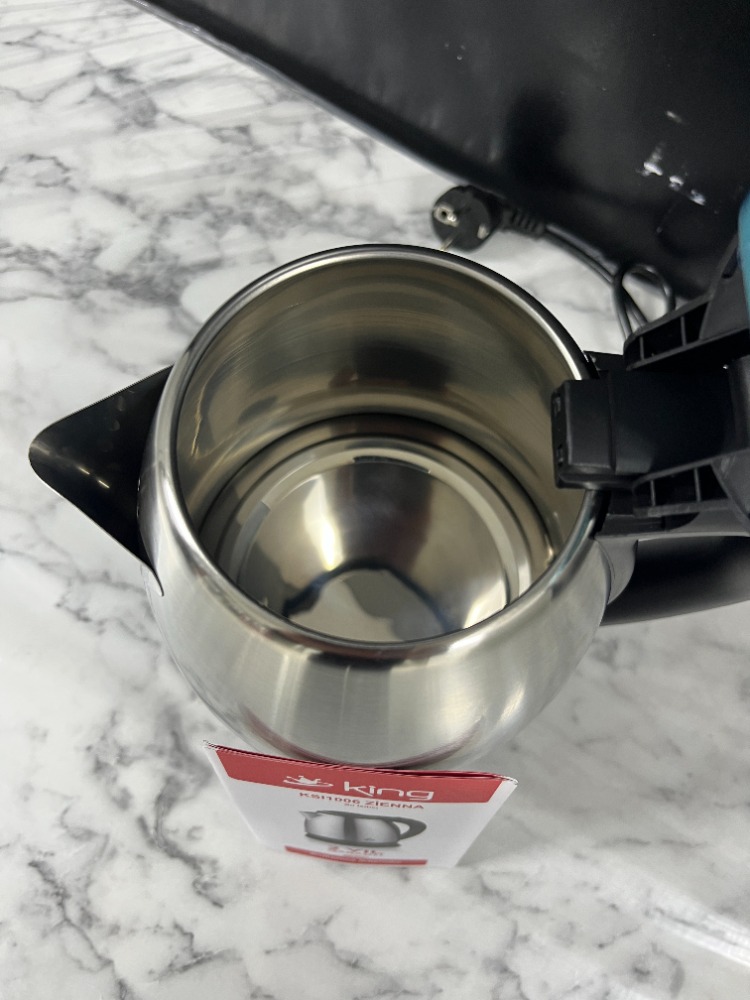 KİNG ZİENNA 1.8 LT PASLANMAZ ÇELİK GÖVDELİ KETTLE