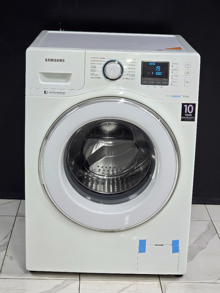 SIFIRLANMIŞ SAMSUNG ECO BUBBLE 9 KG 1200 DEVİR ÇAMAŞIR MAKİNESİ