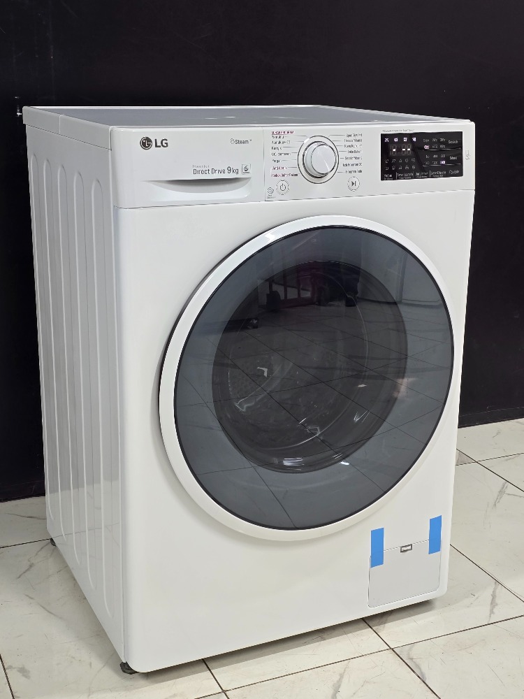 SIFIRLANMIŞ LG 9 KG 1400 DEVİR ÇAMAŞIR MAKİNESİ