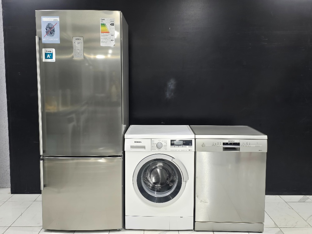 SIEMENS INOX 3'LÜ BEYAZ EŞYA SETİ