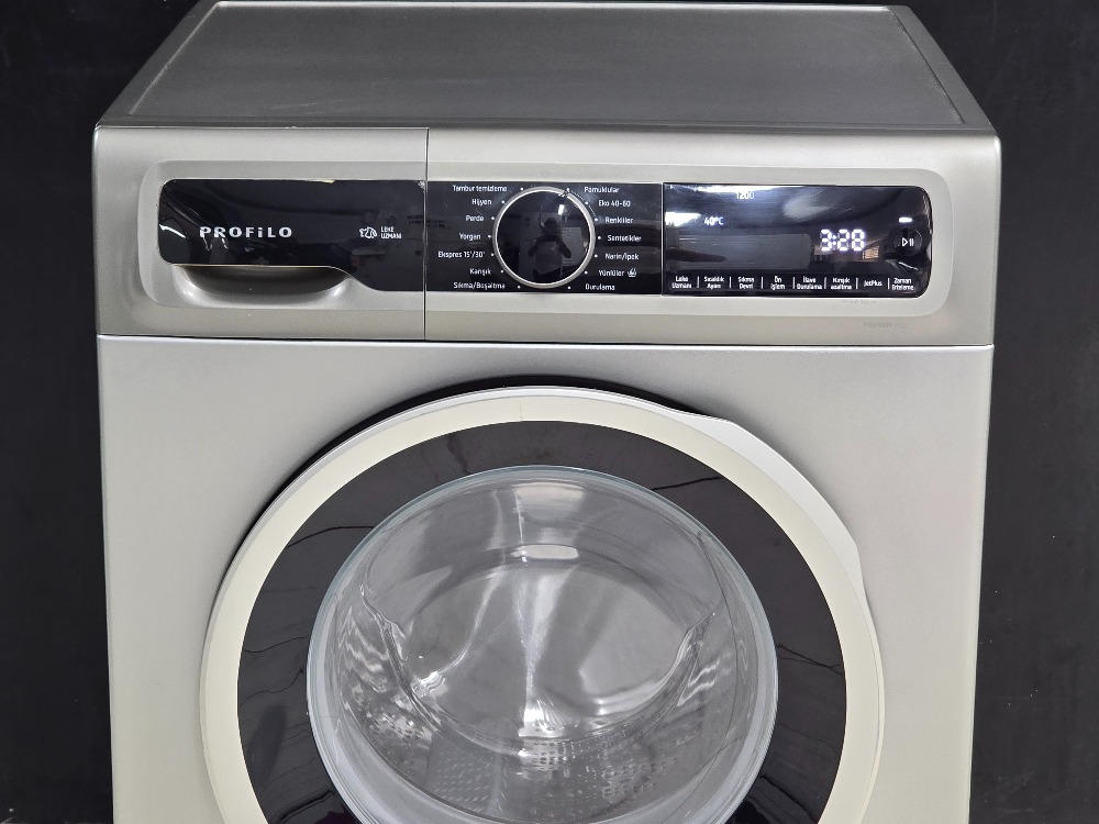 SIFIRLANMIŞ PROFİLO GRİ 9 KG 1200 DEVİR ÇAMAŞIR MAKİNESİ