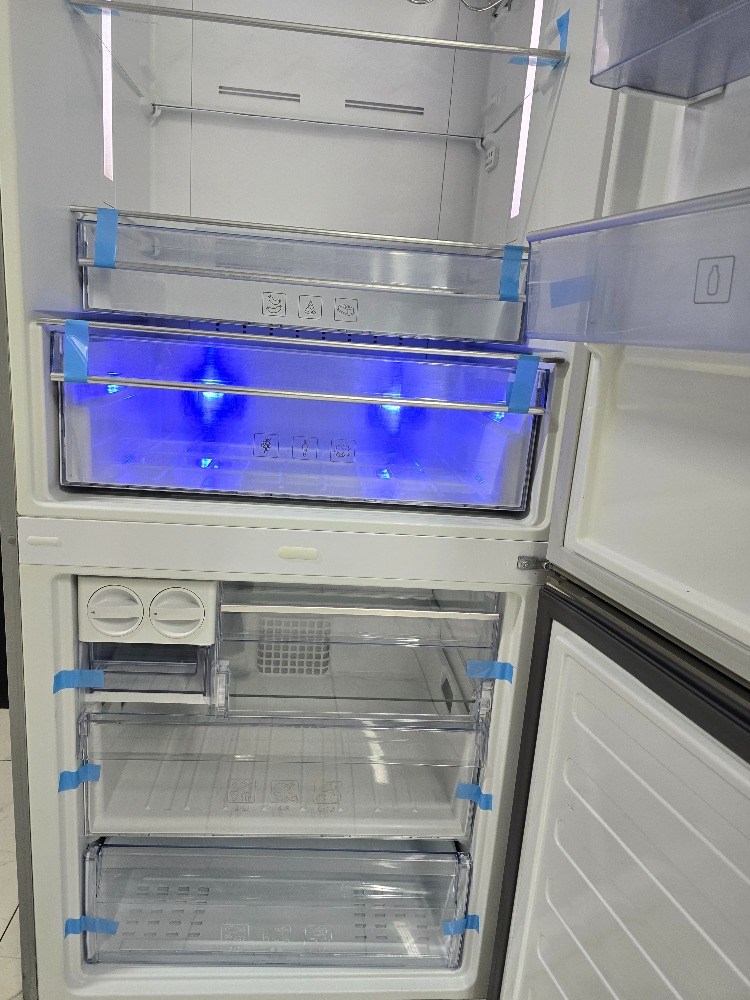 SIFIRLANMIŞ BEKO 520 LT  INOX KOMBİ TİPİ NOFROST BUZDOLABI