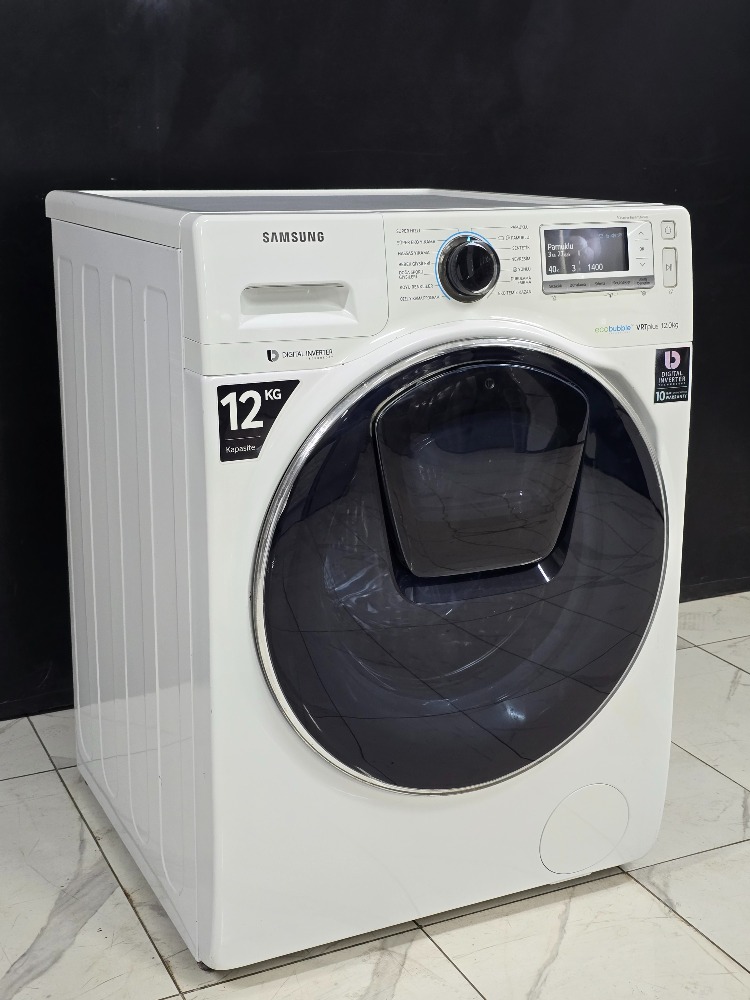 SAMSUNG ADDWASH ECOBUBBLE 12 KG 1400 DEVİR ÇAMAŞIR MAKİNESİ