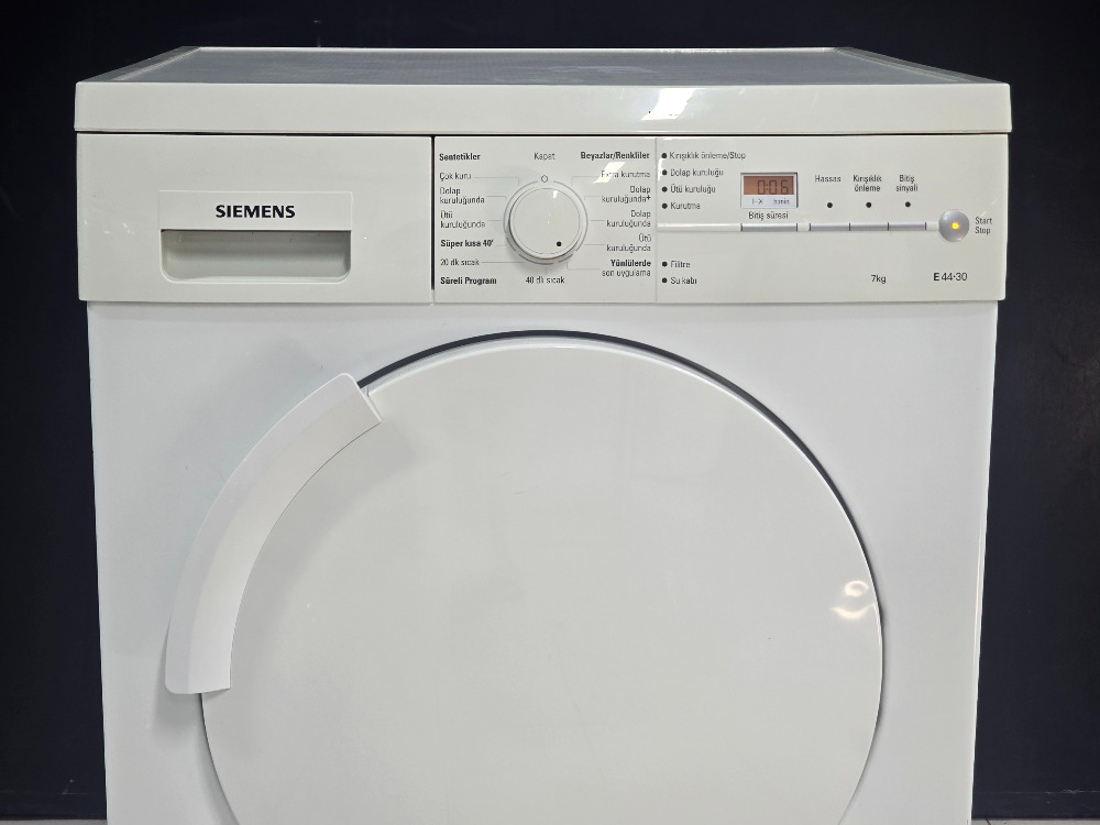2. EL SIEMENS 7 KG YOĞUŞTURMALI KURUTMA MAKİNESİ