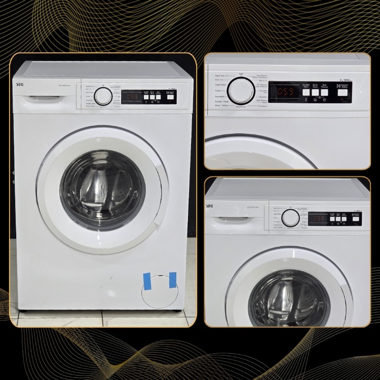 SIFIRLANMIŞ SEG 9 KG 1000 DEVİR ÇAMAŞIR MAKİNESİ