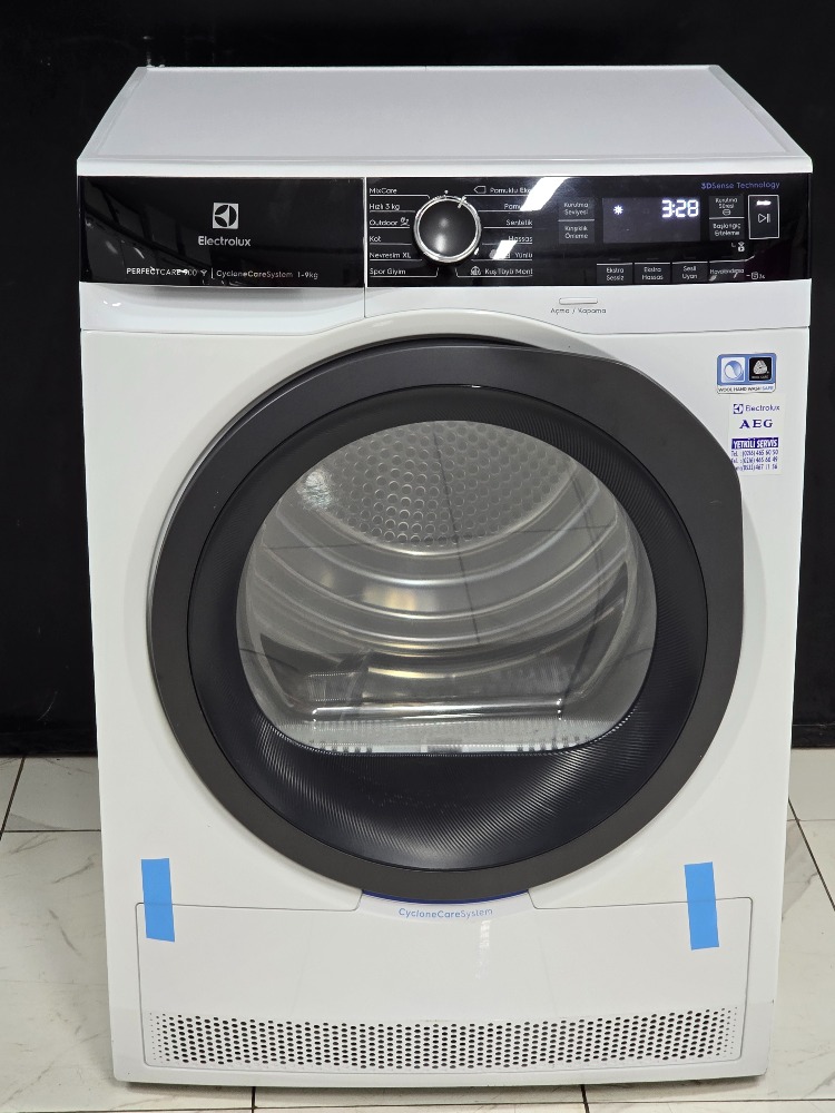SIFIRLANMIŞ ELEKTROLUX 9 KG KURUTMA MAKİNESİ