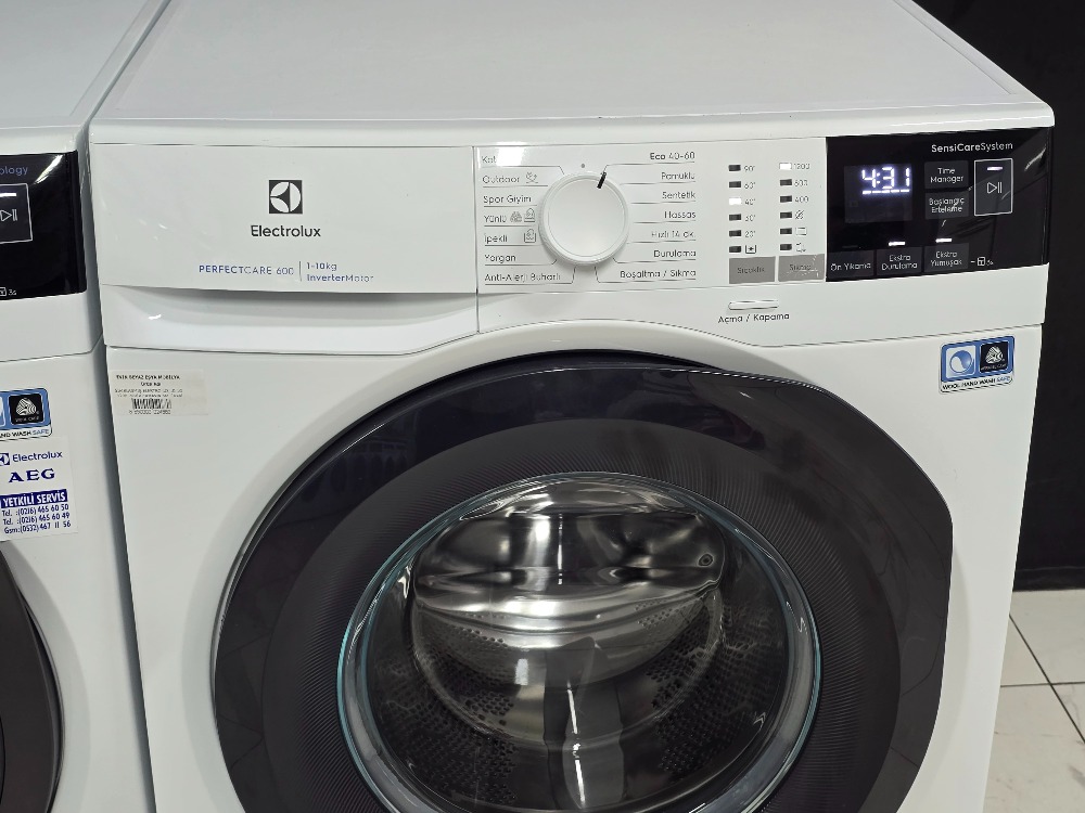 SIFIRLANMIŞ ELECTROLUX 10 KG ÇAMAŞIR + 9 KG KURUTMA SETİ