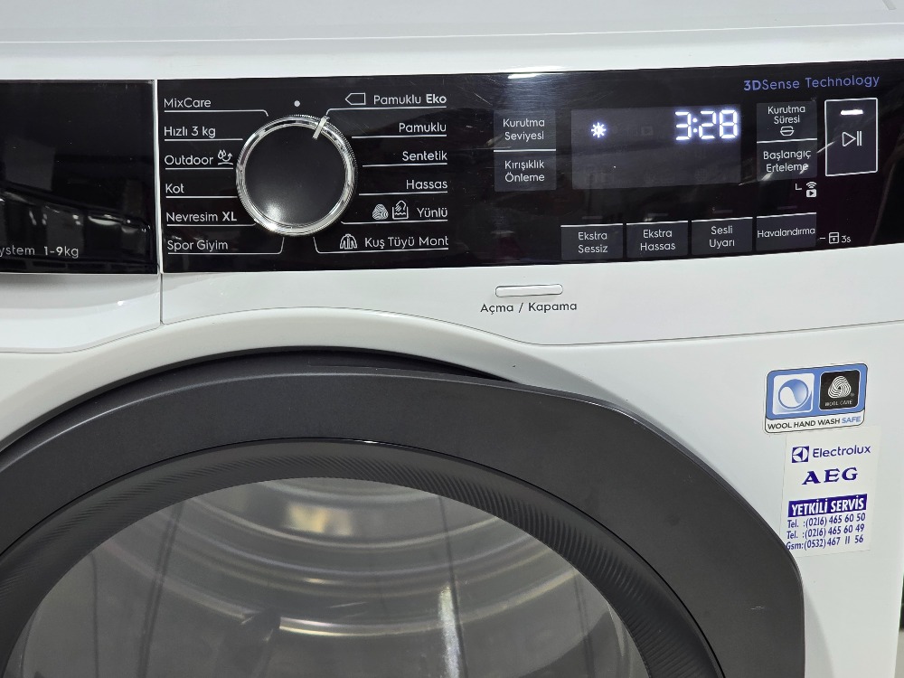 SIFIRLANMIŞ ELEKTROLUX 9 KG KURUTMA MAKİNESİ