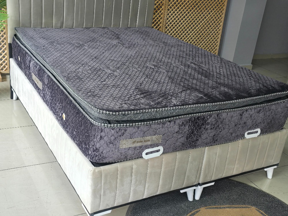 EVİN KREM 150-200 YATAK BAZA BAŞLIK SETİ