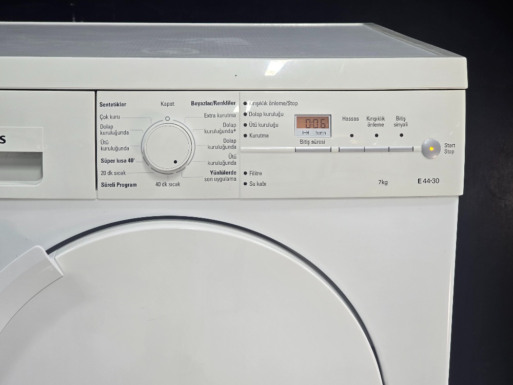 2. EL SIEMENS 7 KG YOĞUŞTURMALI KURUTMA MAKİNESİ