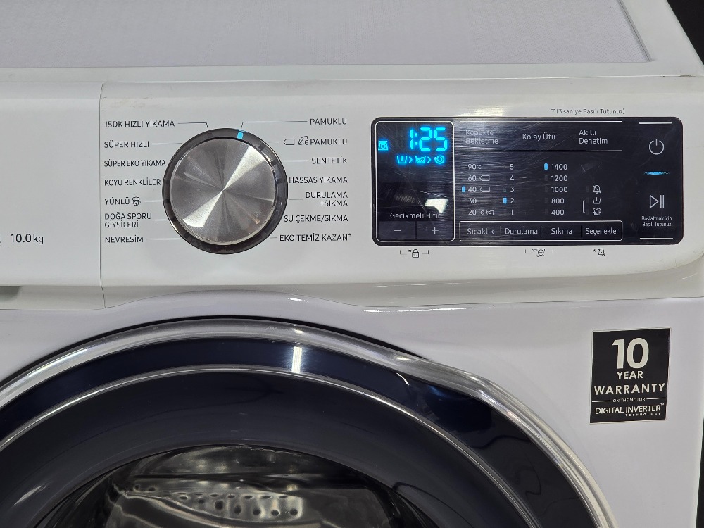 SAMSUNG ECO BUBBLE 10 KG 1400 DEVİR ÇAMAŞIR MAKİNESİ