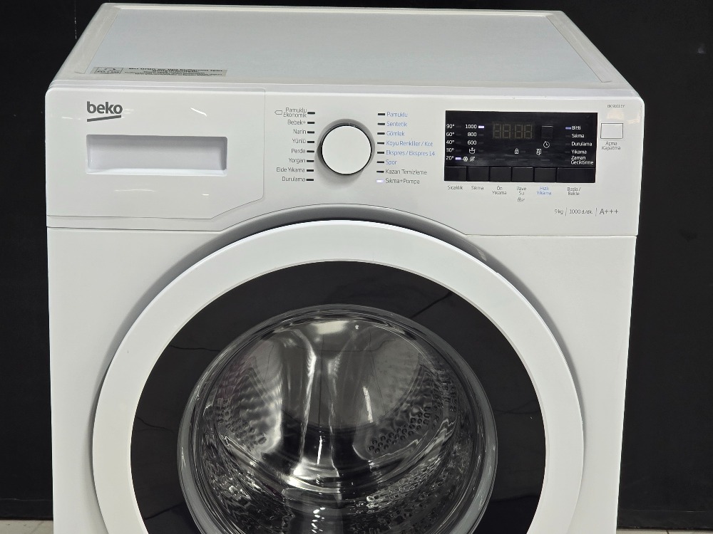 SIFIRLANMIŞ BEKO 9 KG 1000 DEVİR ÇAMAŞIR MAKİNESİ
