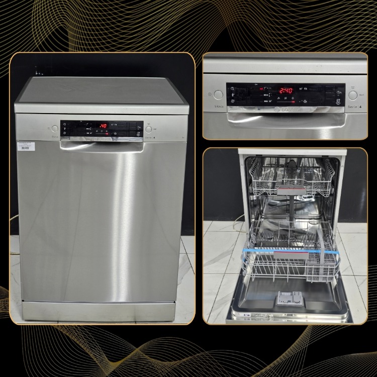 SIFIRLANMIŞ BOSCH INOX 5 PROGRAMLI BULAŞIK MAKİNESİ