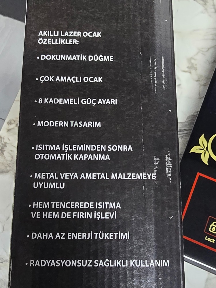 ALIPU AKILLI LAZER TEK GÖZLÜ ELEKTRİKLİ OCAK