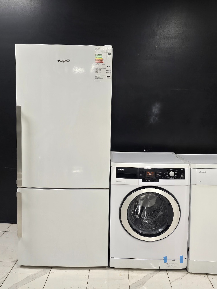 SIFIRLANMIŞ ARÇELİK 3 LÜ BEYAZ EŞYA SETİ