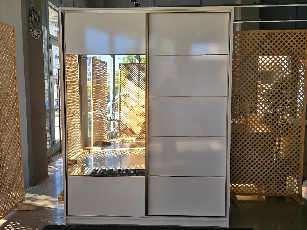 LAVİN WHITE SÜRGÜLÜ GARDIROP