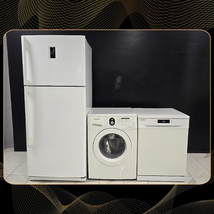 2. EL SAMSUNG 3 LÜ BEYAZ EŞYA SETİ