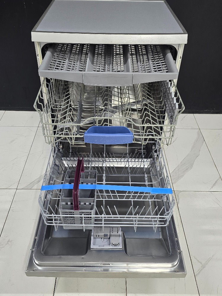 BOSCH SILENCEPLUS 6 PROGRAMLI 3 ÇEKMECELİ İNOX BULAŞIK MAKİNESİ