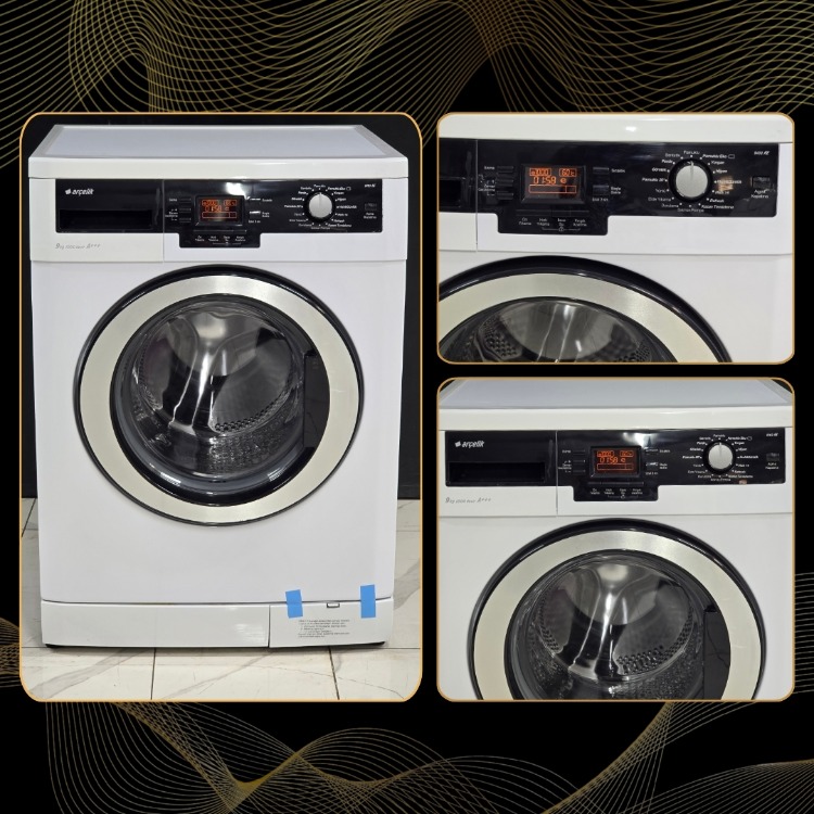 SIFIRLANMIŞ ARÇELİK 9 KG 1000 DEVİR ÇAMAŞIR MAKİNESİ
