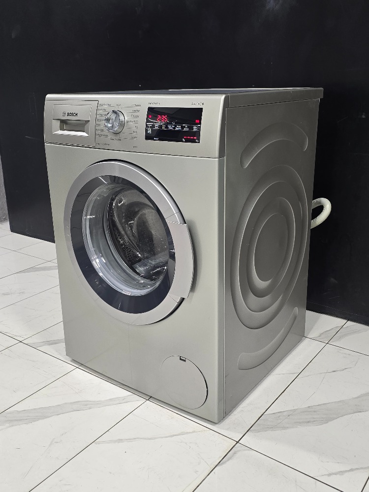 BOSCH SERIE 6 A+++ 9 KG 1200 DEVİR GRİ ÇAMAŞIR MAKİNESİ