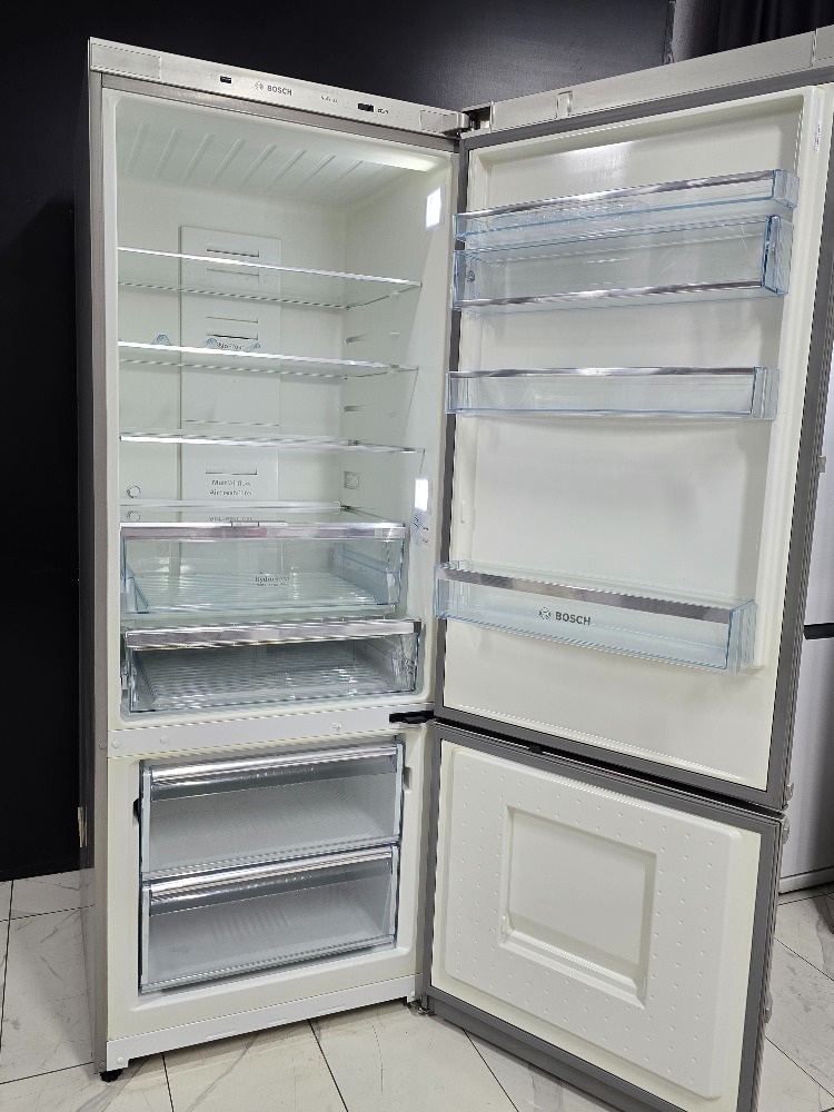 2. EL BOSCH A++ 505 LT INOX KOMBİ TİPİ NOFROST BUZDOLABI