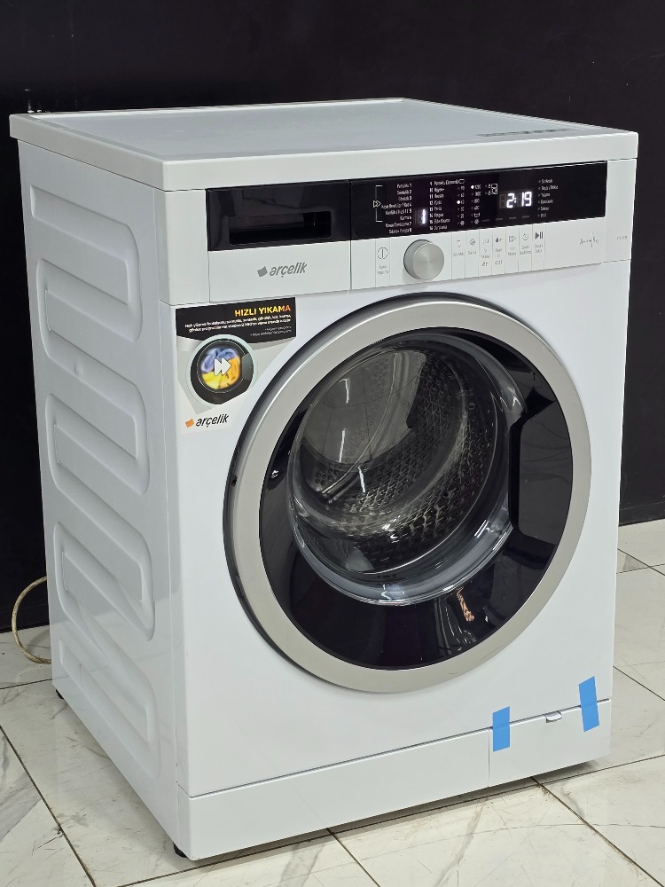 SIFIRLANMIŞ ARÇELİK PIYANO SERİ 9 KG 1200 DEVİR ÇAMAŞIR MAKİNESİ