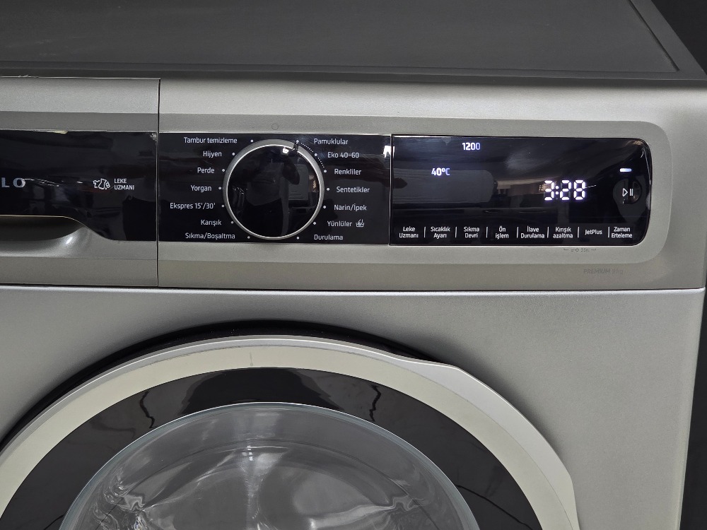 SIFIRLANMIŞ PROFİLO GRİ 9 KG 1200 DEVİR ÇAMAŞIR MAKİNESİ