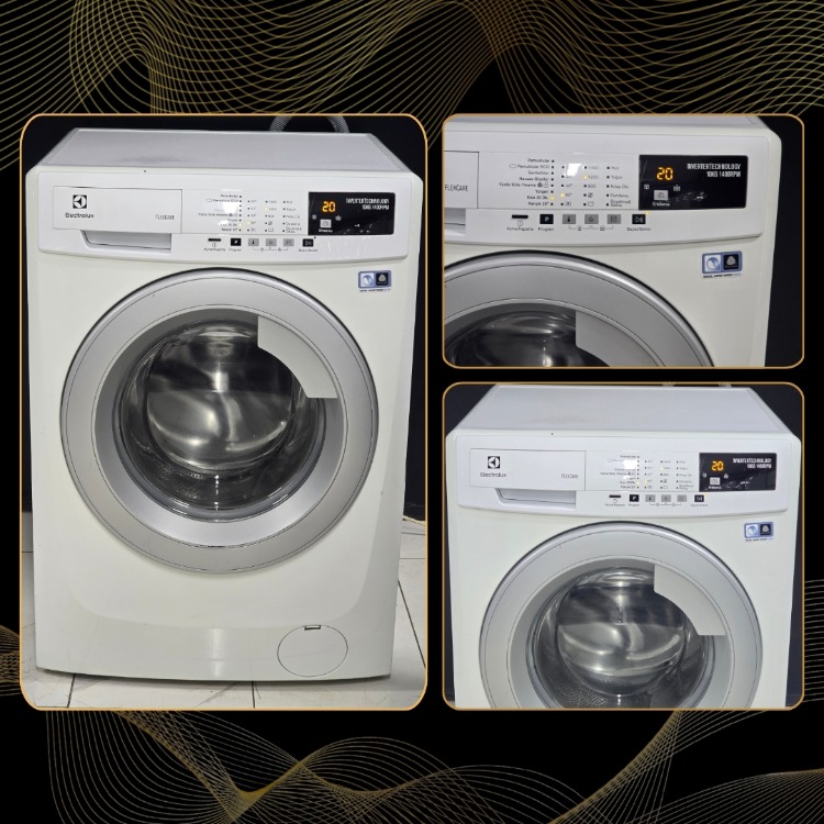 2. EL ELECTROLUX A+++ 10 KG 1400 DEVİR ÇAMAŞIR MAKİNESİ