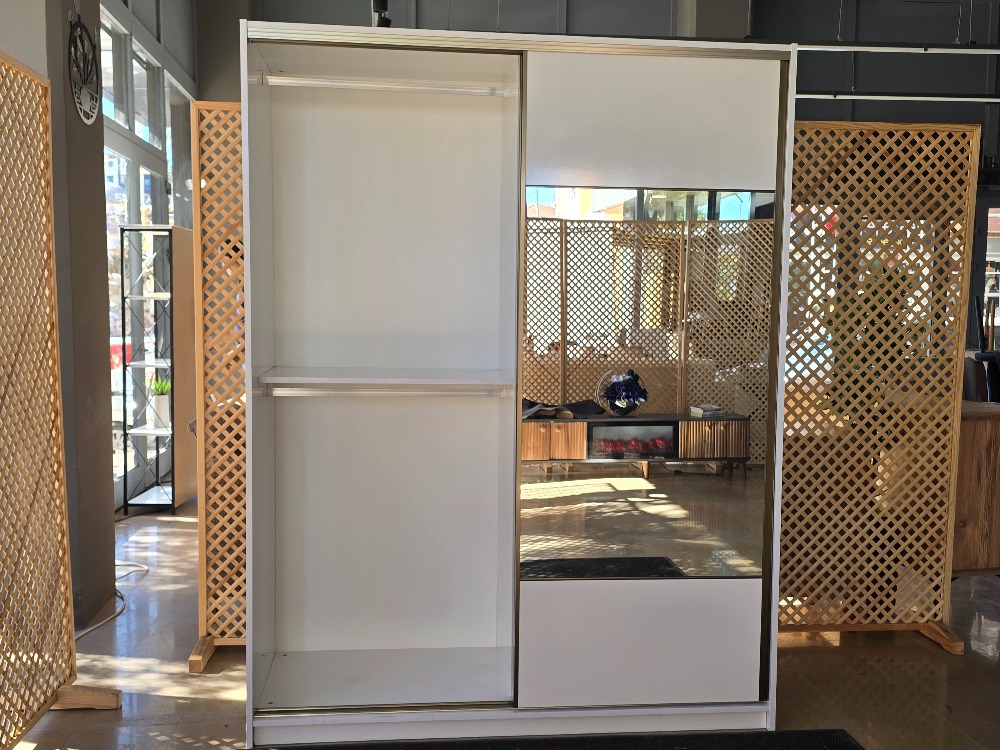 LAVİN WHITE SÜRGÜLÜ GARDIROP
