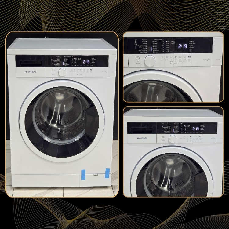 SIFIRLANMIŞ ARÇELİK PİYANO SERİ 8 KG 1200 DEVİR ÇAMAŞIR MAKİNESİ