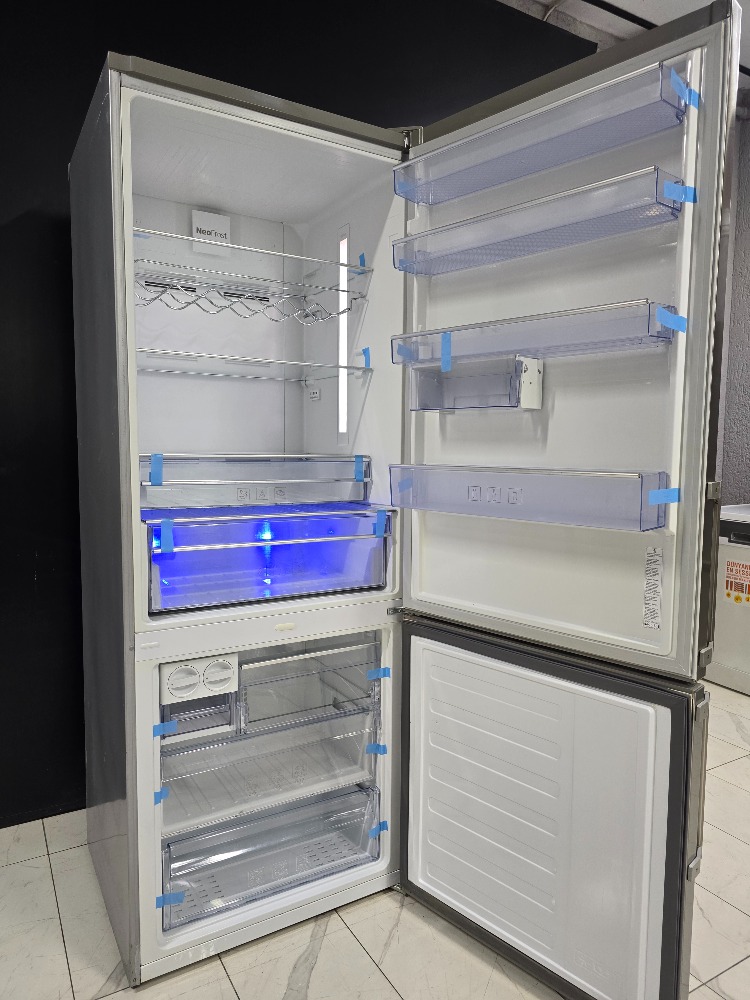 SIFIRLANMIŞ BEKO INOX 3'LÜ BEYAZ EŞYA SETİ