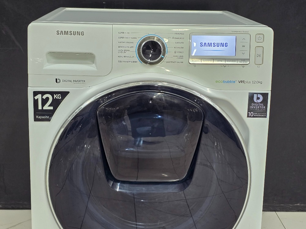 SAMSUNG ADDWASH ECOBUBBLE 12 KG 1400 DEVİR ÇAMAŞIR MAKİNESİ
