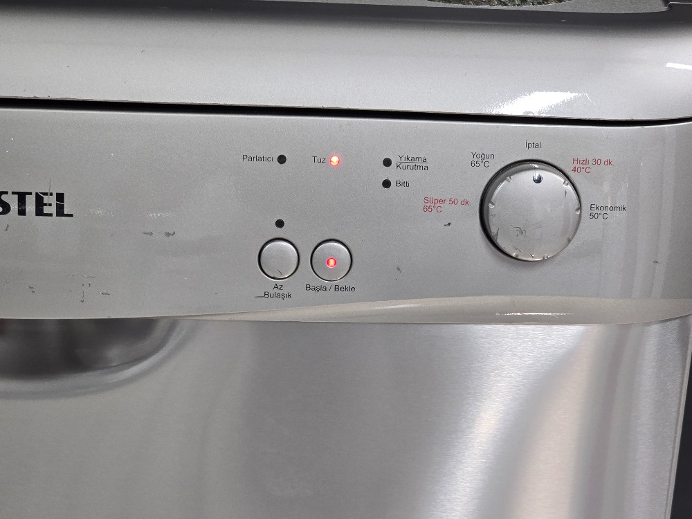 2. EL VESTEL A+ INOX 4 PROGRAMLI BULAŞIK MAKİNESİ