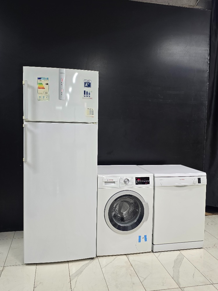 SIFIRLANMIŞ BOSCH 3 LÜ BEYAZ EŞYA SETİ