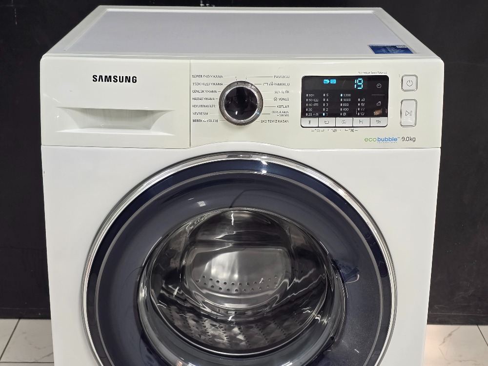 SAMSUNG ECOBUBBLE 9 KG 1200 DEVİR ÇAMAŞIR MAKİNESİ