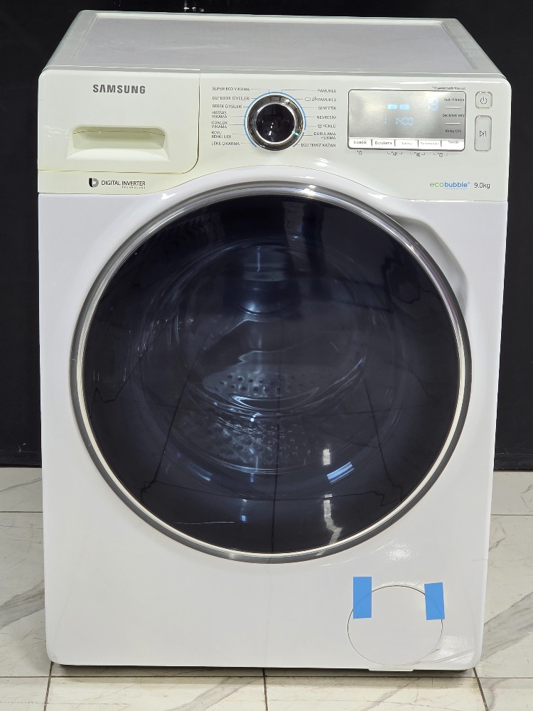 SIFIRLANMIŞ SAMSUNG ECO BUBBLE 9 KG 1400 DEVİR ÇAMAŞIR MAKİNESİ