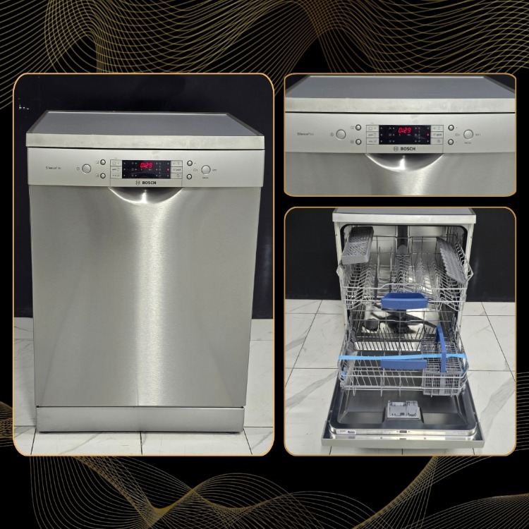 SIFIRLANMIŞ BOSCH INOX 6 PROGRAMLI BULAŞIK MAKİNESİ