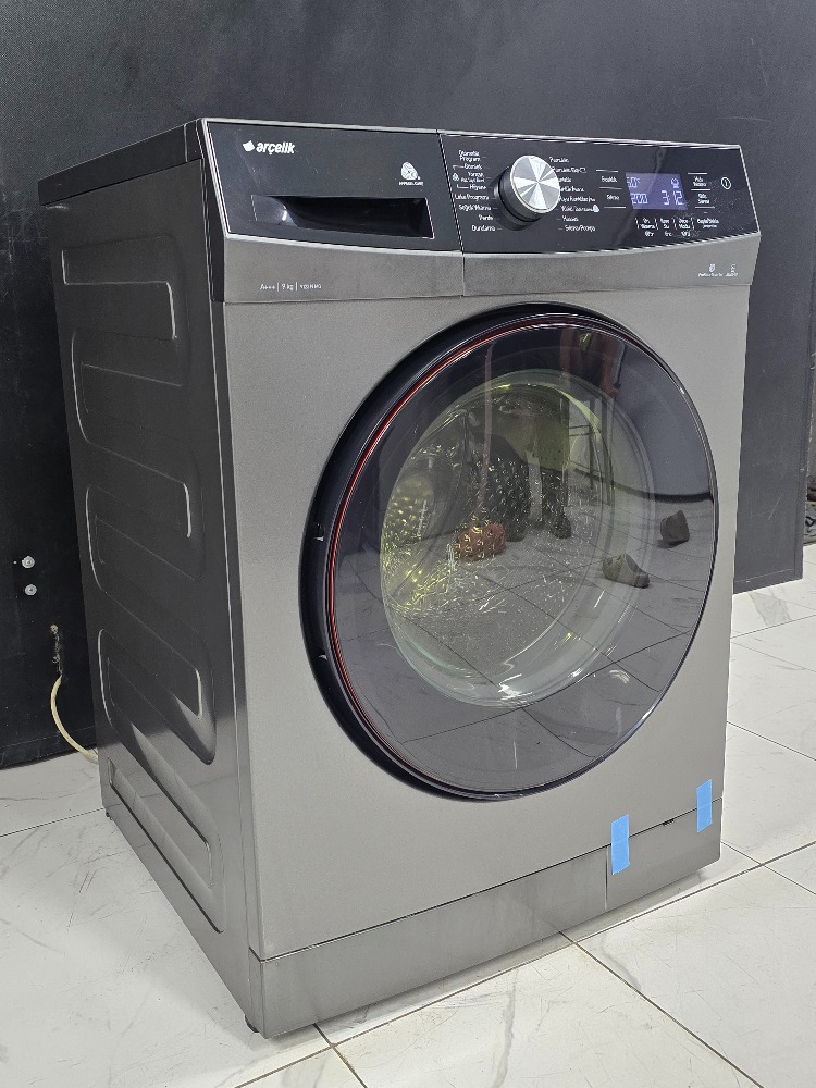 SIFIRLANMIŞ ARÇELİK IN LOVE SERİ ANTRASİT 9 KG 1200 DEVİR ÇAMAŞIR MAKİNESİ