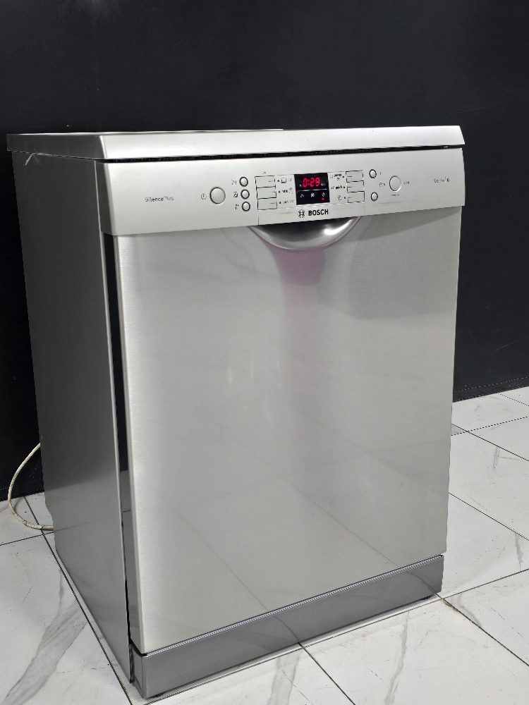 SIFIRLANMIŞ BOSCH INOX 6 PROGRAMLI 3 SEPETLİ BULAŞIK MAKİNESİ