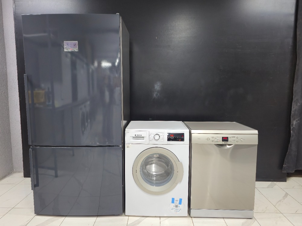BOSCH XXL 3'LÜ BEYAZ EŞYA SETİ