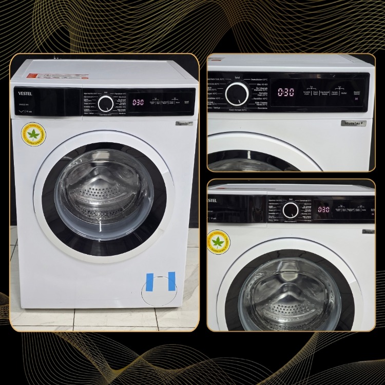 SIFIRLANMIŞ VESTEL 8 KG 1000 DEVİR ÇAMAŞIR MAKİNESİ